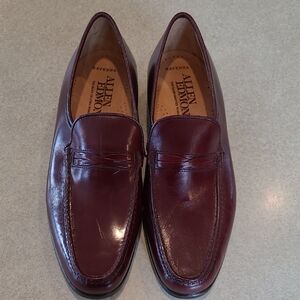 Allen Edmonds Ravenna 9N Oxblood Penny Loafers Like New